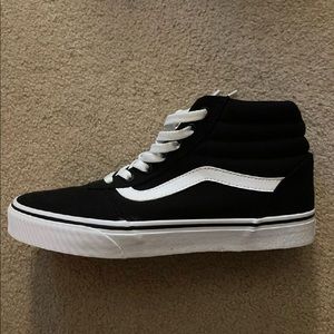 black high top vans